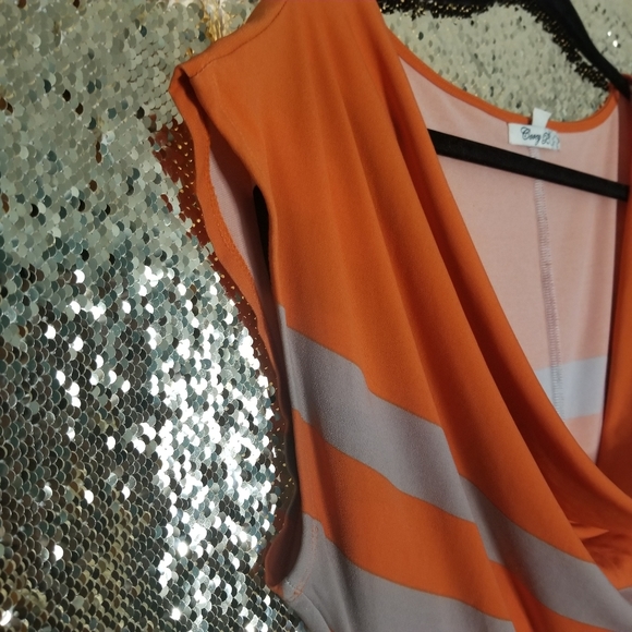 Multi Strip Dress - Picture 2 of 8